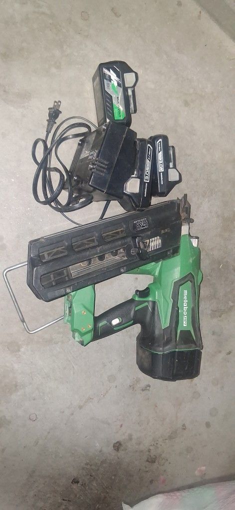 Metabo Htp Cordless Framing 3n1/2(21°)