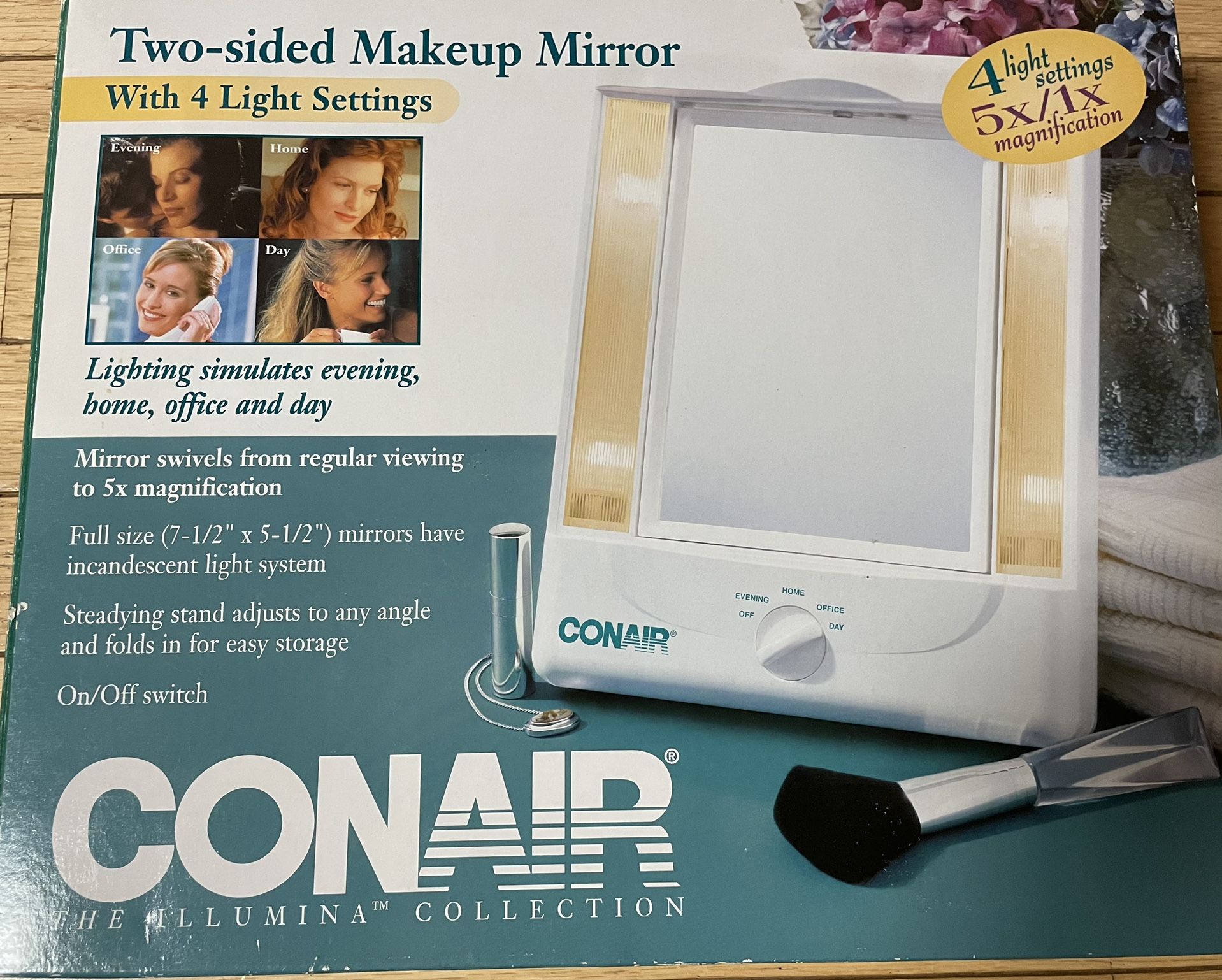 Two Sided Makeup Mirror