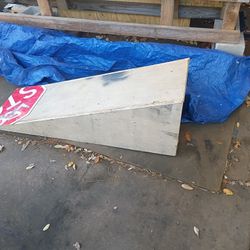 Skateboard Ramp Ledge And Rail 