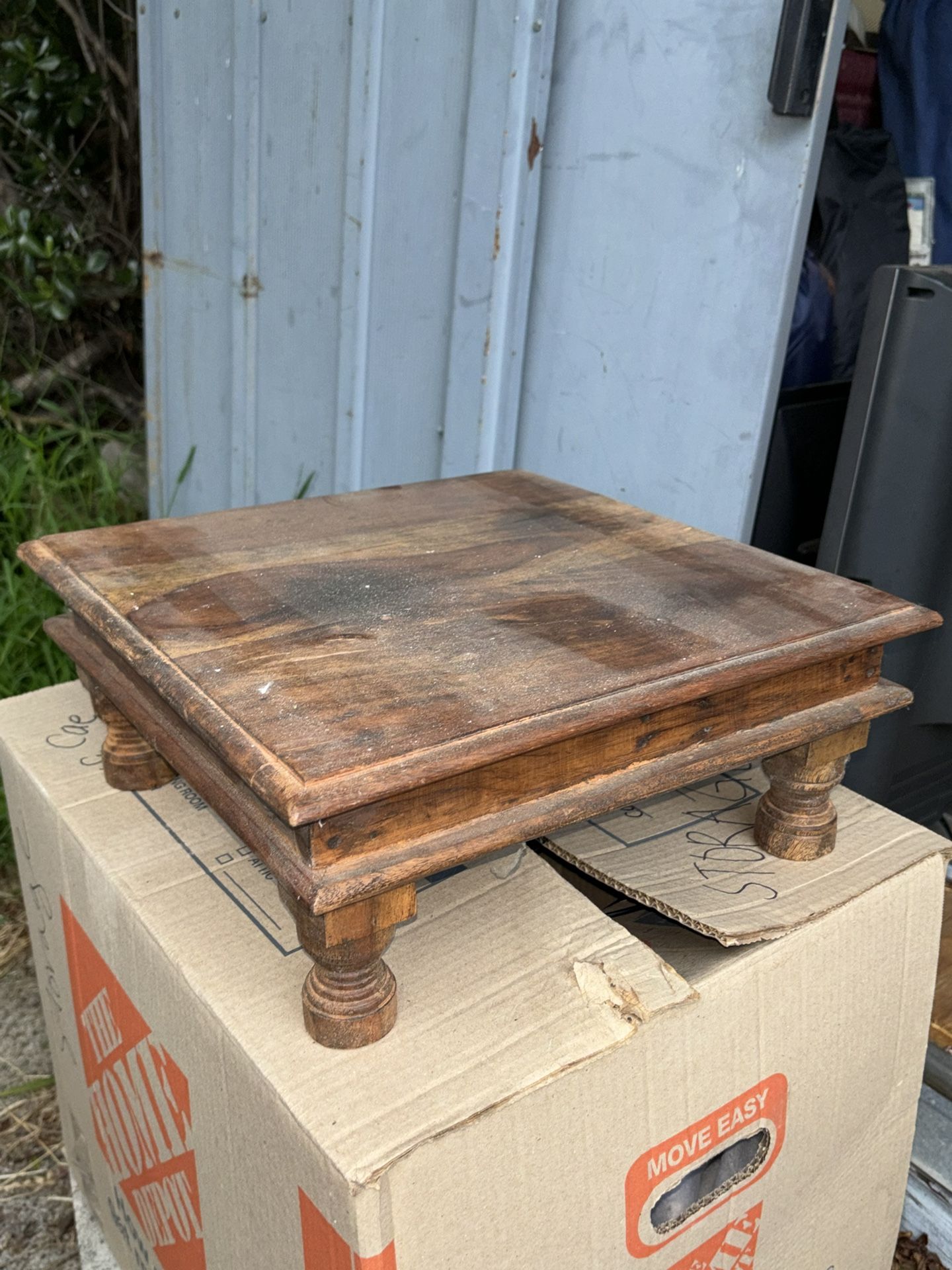 Mini Wooden Countertop Table