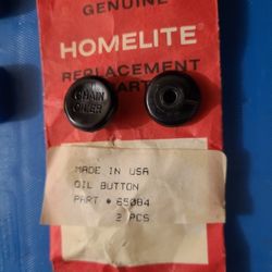 (2) Homelite CHAIN OILER Button