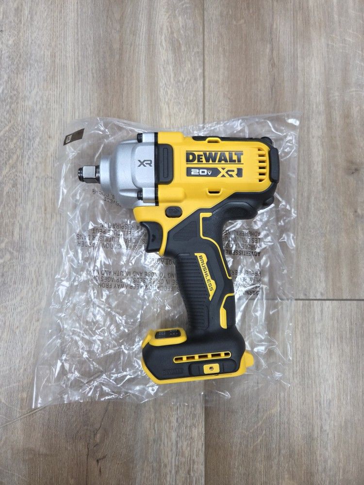 NEW DeWalt 20V XR Brushless 1/2" 4-Mode Mid-Torque Impact Wrench DCF891B