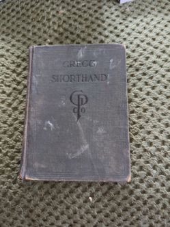 Gregg Shorthand Hardcover Book