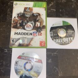 Xbox 360 games (tested working)