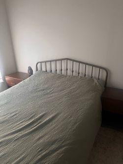 Gold bed frame
