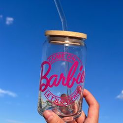 Barbie Glass Cup 