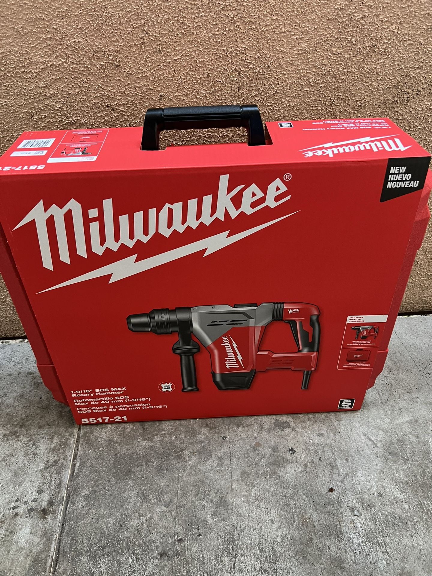 Milwaukee 1-9/16 in. SDS-Max Rotary Hammer