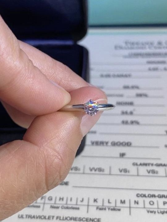 Tiffany & Co. Engagement Ring - Size 6.5