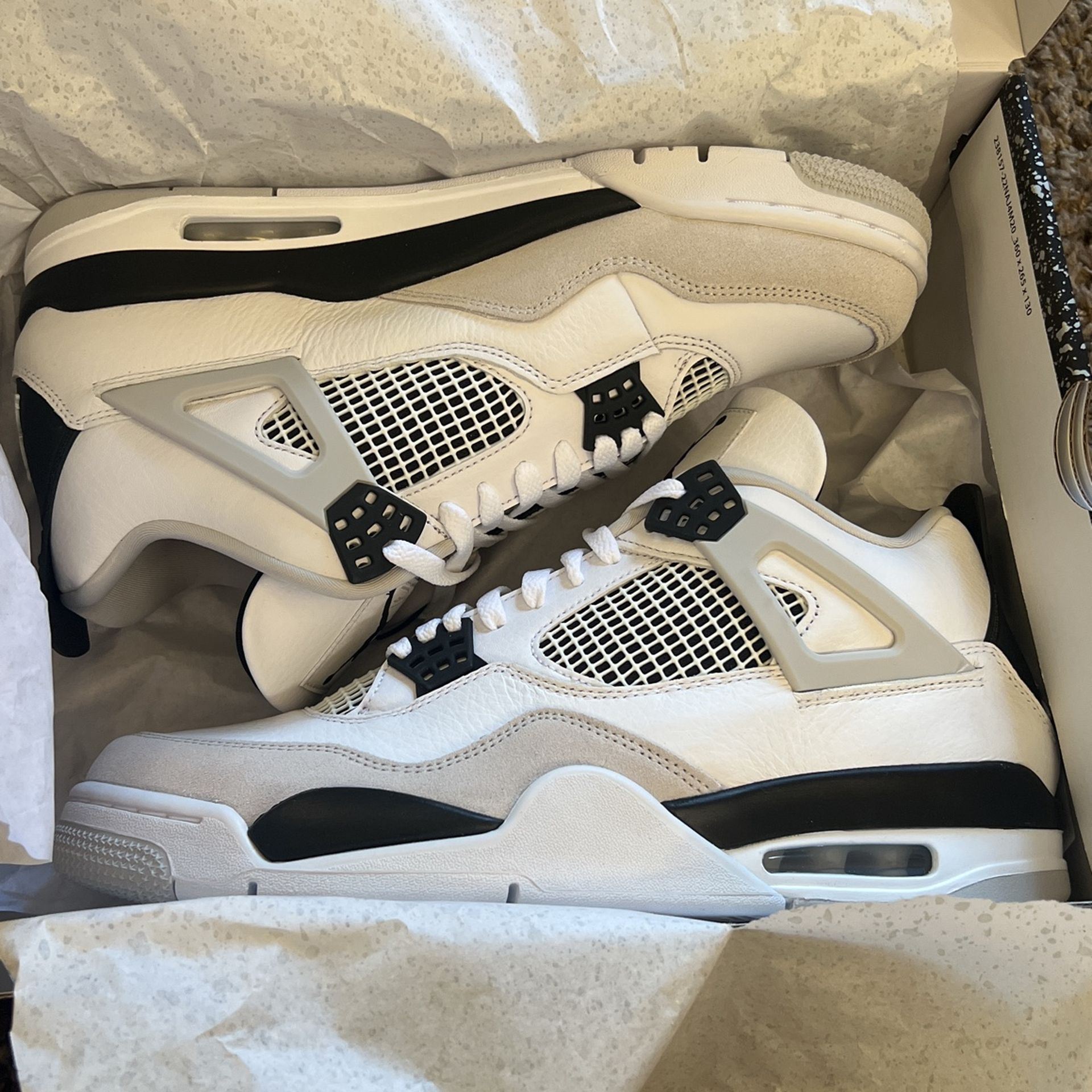 Jordan 4 Military Black Size 12