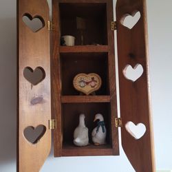 Shelf with doors