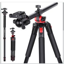NEEWER 79 inch Camera Tripod Monopod with Center Column and Ball Head