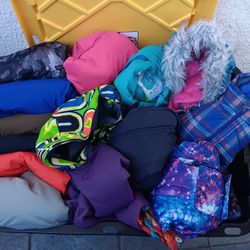 Size 10/12 KIDS Snow Pants And JACKETS