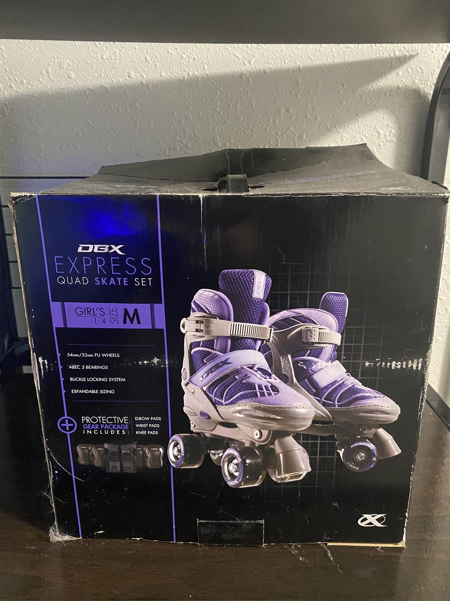 DBX EXPRESS QUAD SKATE SET