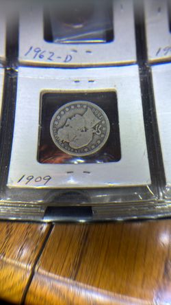 1909 Barber Quarter