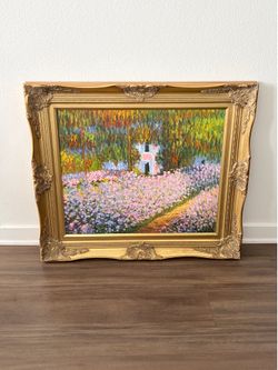 Claude Monet Canvas Oil Painting 31 x 27