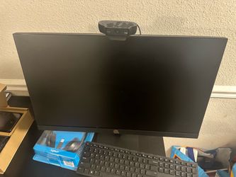 Dell computer monitor and WebCam