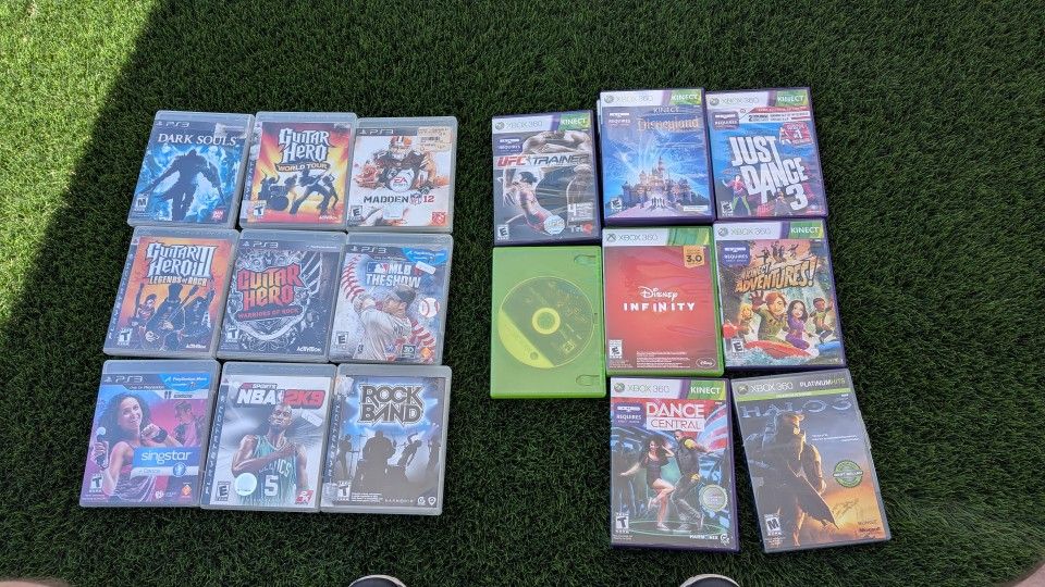 XBox360 + PS3 Games