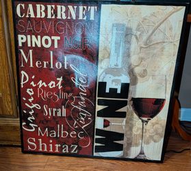 Wine Themed Wall Art