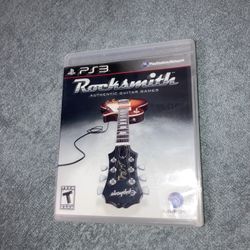Rocksmith Authentic Guitar Games PS3 
