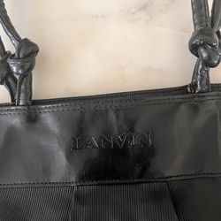 Lanvin Faux Leather Everyday Tote Bag