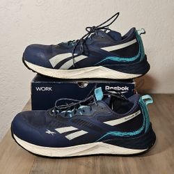 Reebok Floatride Energy 3 Mens Size 10W Blue Athletic Work Shoes Sneakers RB3493