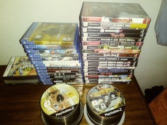 Bundle Of Ps2 And Ps4 Games Price Just Ask For The Game U Wanna Buy