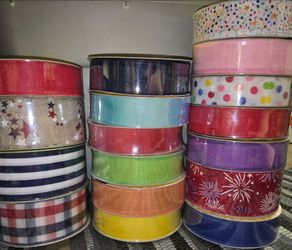 Members Mark wire edge ribbon ☆ 40 rolls total