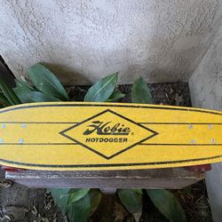 Vintage Hobie Hotdogger Skateboard