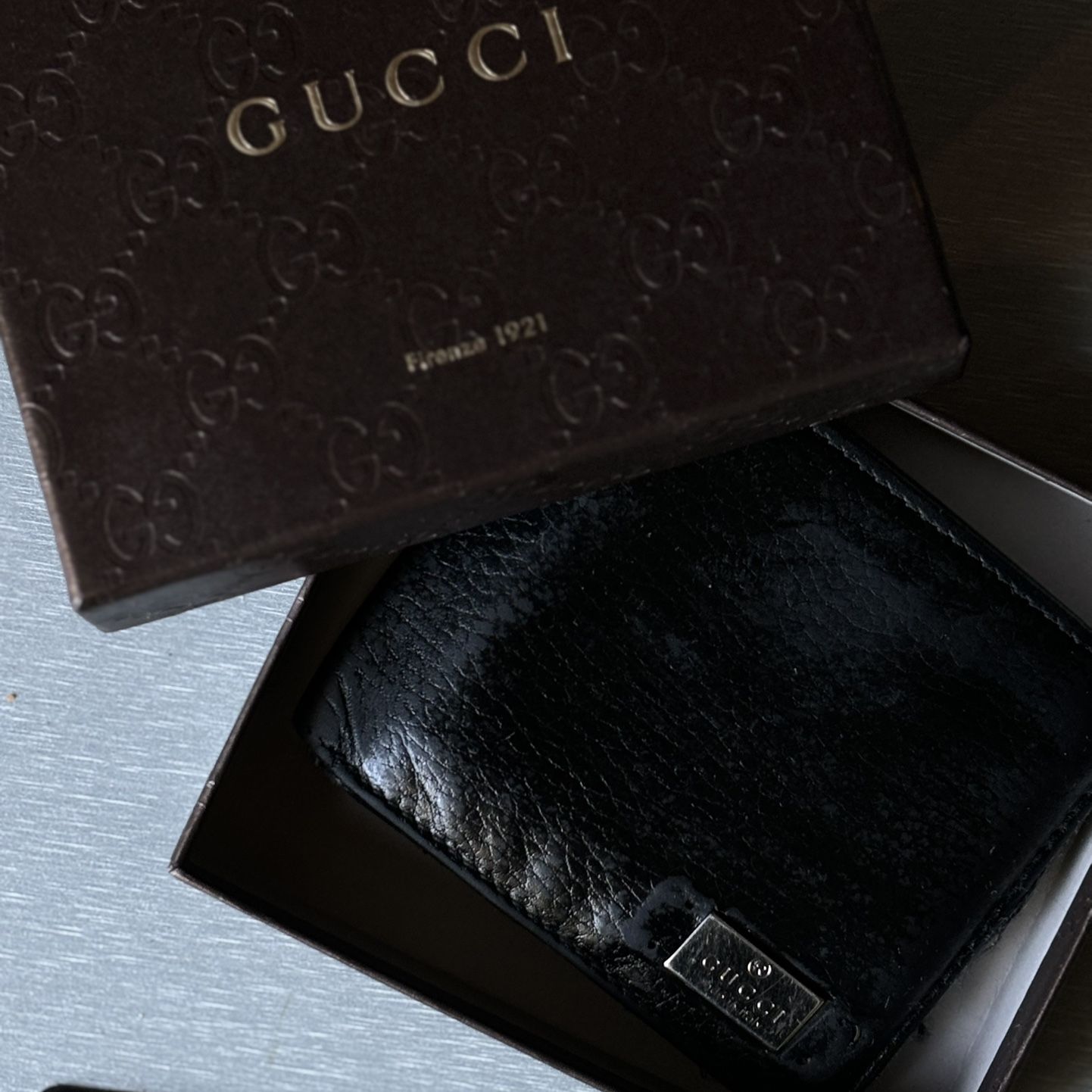 Steal Alert! Gucci Black Leather Wallet ($500 Value)
