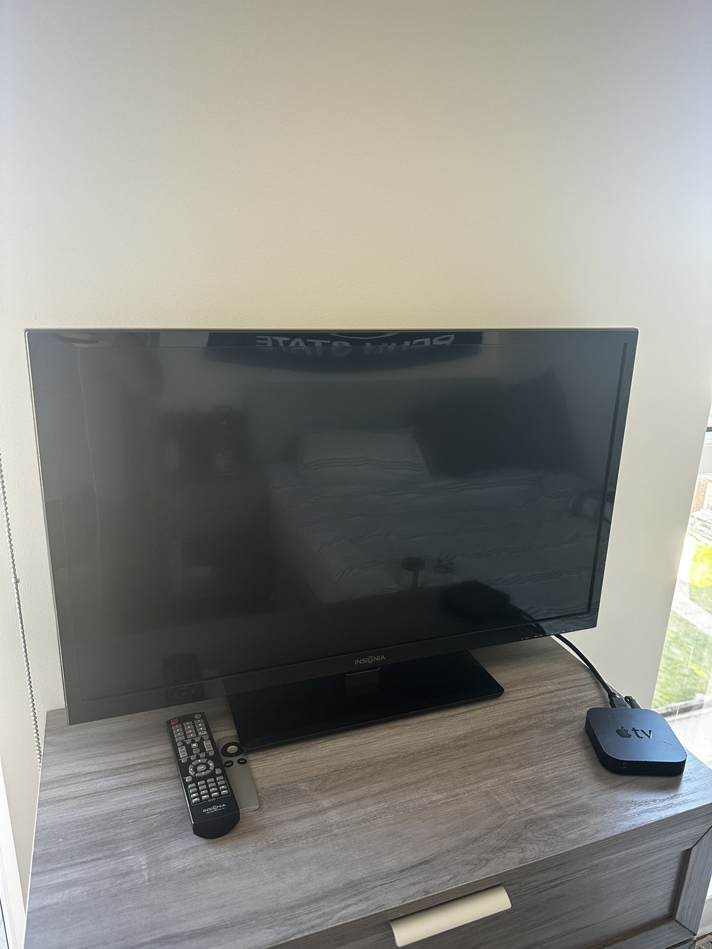 TV - 32” Insignia Television W/ Apple TV