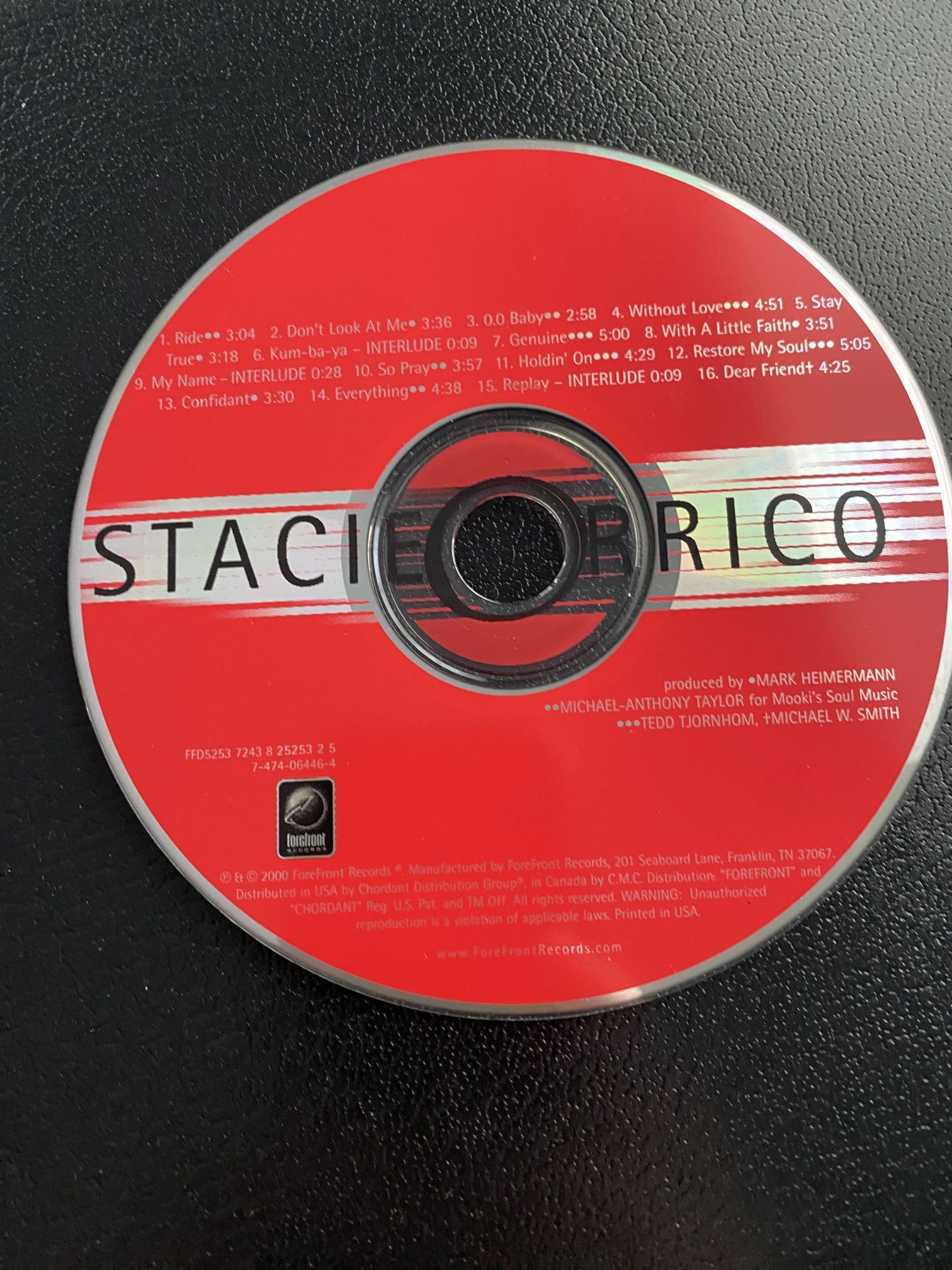 Stacie Orrico - Genuine CD