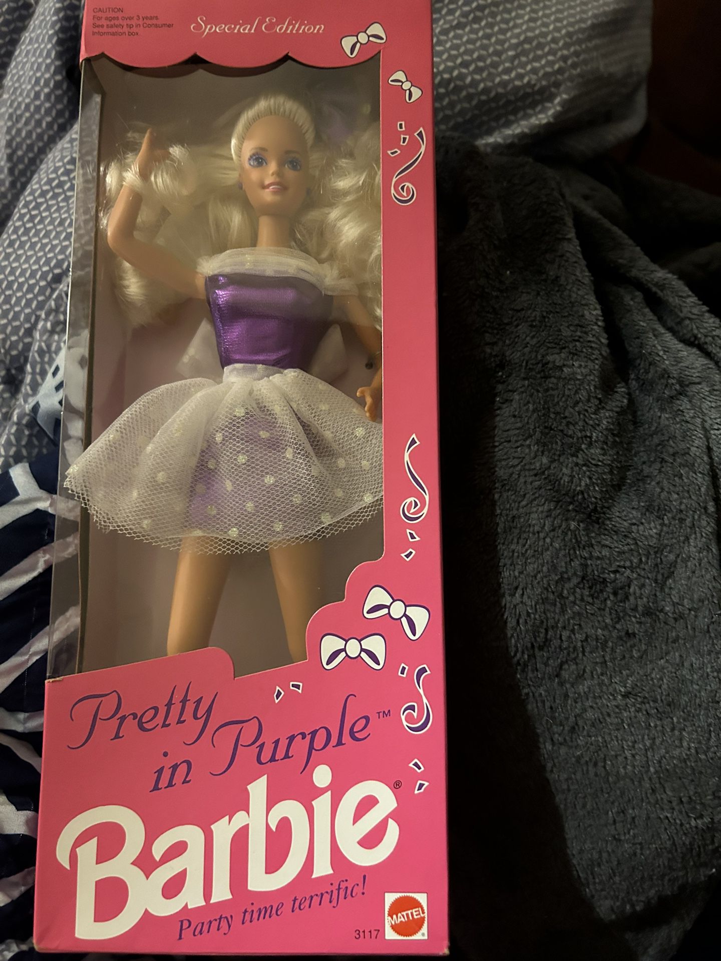 Pretty In Purple Barbie 1992