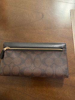 Coach Signature Slim Wallet