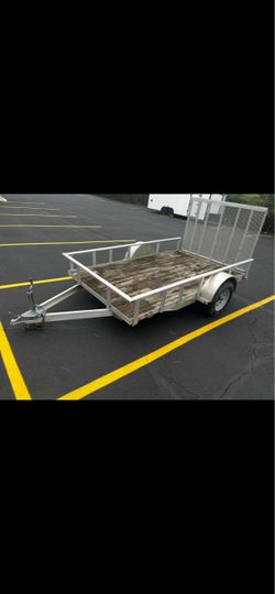 6x10 Aluminum Trailer