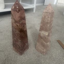 Marble Obelisk Statues 