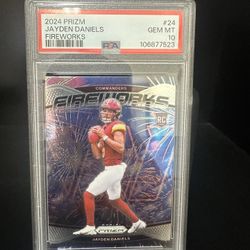 Jayden Daniels RC PSA 10 