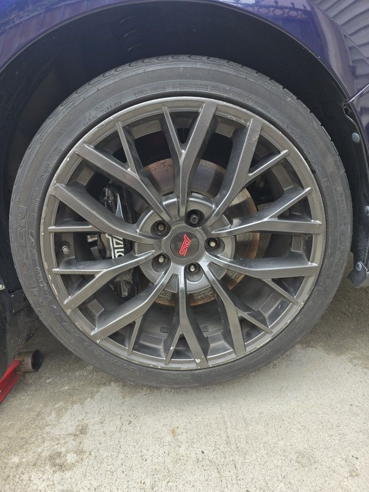 18-21 Subaru sti bbs wheels