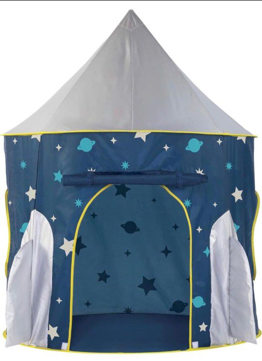 Chuckle & Roar Spaceship Play Tent Active Play Toddlers Preschool pop up#4389