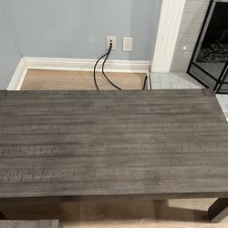 Coffee table and side tables