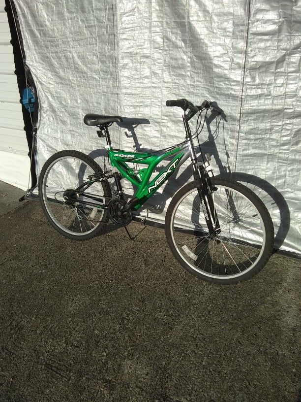 Next 26" Aluminum Dual Shocks 21 Speed Bike