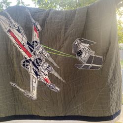 Pottery Barn Star Wars Quilt Twin EUC