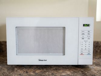 White Microwave