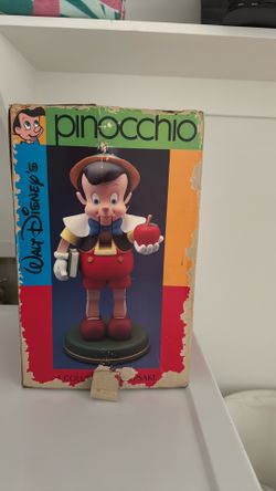Disney’s Pinocchio Nutcracker Vintage still in original box