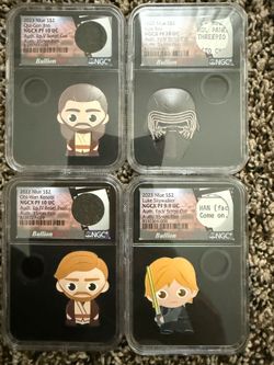 1oz Silver Star Wars Chibis