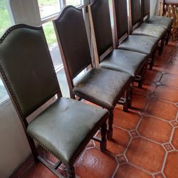 *FREE* Vintage High Back Dining Chairs (6)