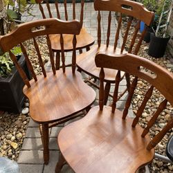 4 Vintage Chairs