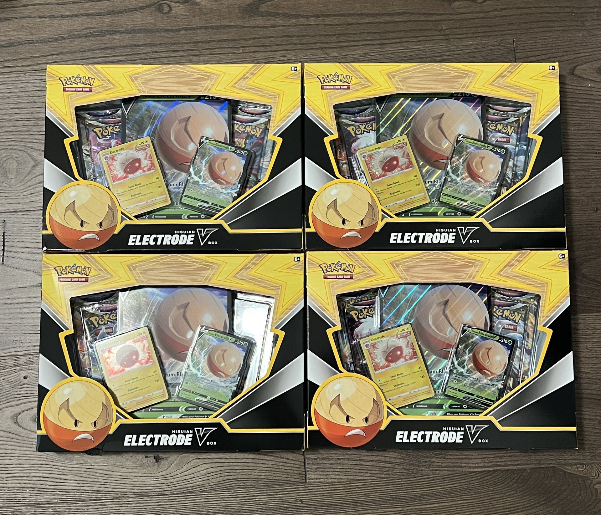 Pokémon Hisuian Electrode V Box Lost Origin, Astral Radiance, Brilliant Stars