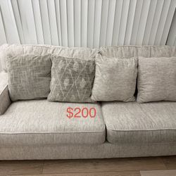 Extra-Large Deep L-Shaped Sofa – 11ft x 11ft – Includes All Throw Pillows