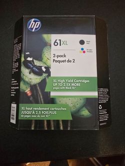 HP 61XL Ink Cartridges 2-Pack