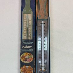 Vintage Taylor Candy and Jelly Thermometer With Original Box